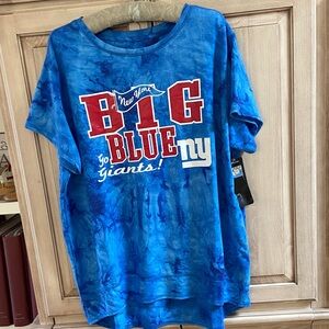 NFL Blue and Red NY Giants sleepwear womens sz 2XL nwt